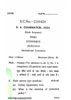 B. A. 6th Sem. Economics Question Paper.pdf